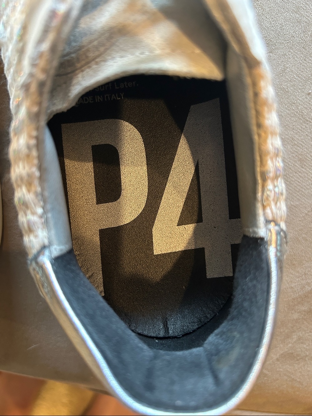 P448 John Luce Woven Sneakers - Picture 7 of 8